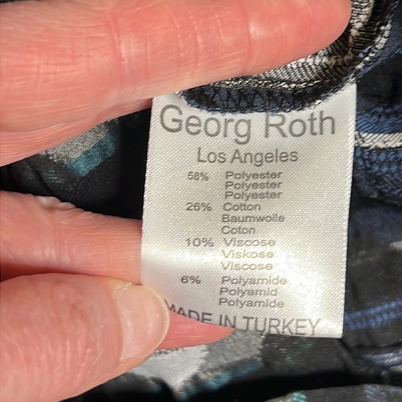 NWT Georg  Roth Los Angeles Super cool Button Down Casual Shirt - Picture 7 of 12
